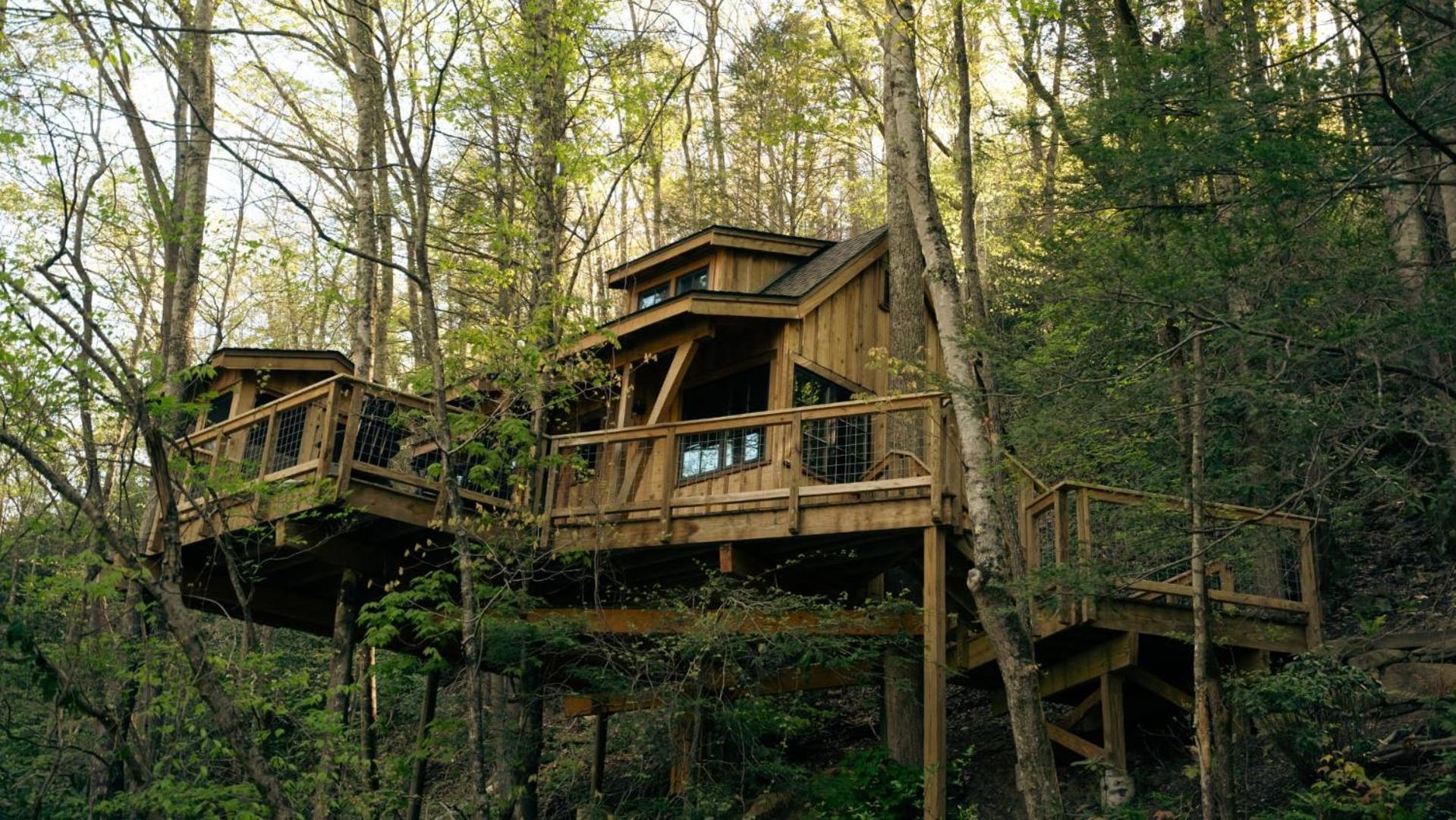 Villa The Dogwood In Treehouse Grove At Norton Creek Gatlinburg Esterno foto