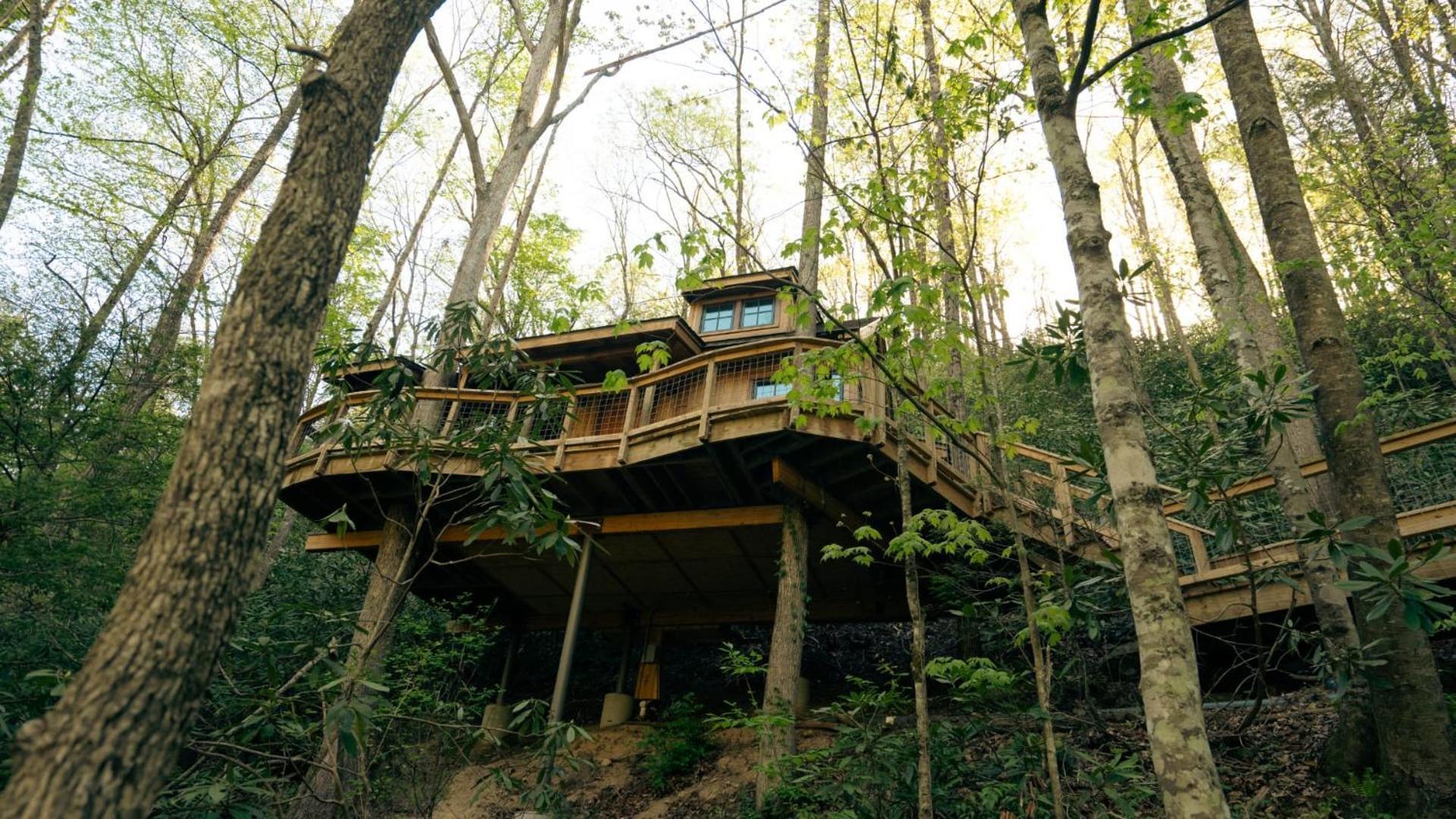 Villa The Dogwood In Treehouse Grove At Norton Creek Gatlinburg Esterno foto